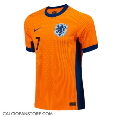 Maglia Calcio Paesi Bassi Xavi Simons #7 Prima Divisa Europei 2024 Manica Corta Maglia Calcio Paesi Bassi Xavi Simons #7 Prima Divisa Europei 2024 Manica Corta